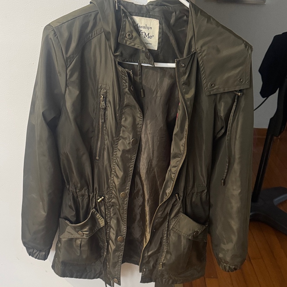 Khaki Anorak Jacket